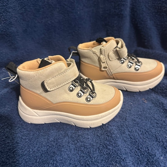 Toddler Gavin Hiker Sneaker Boots Tan 6T - Picture 1 of 5